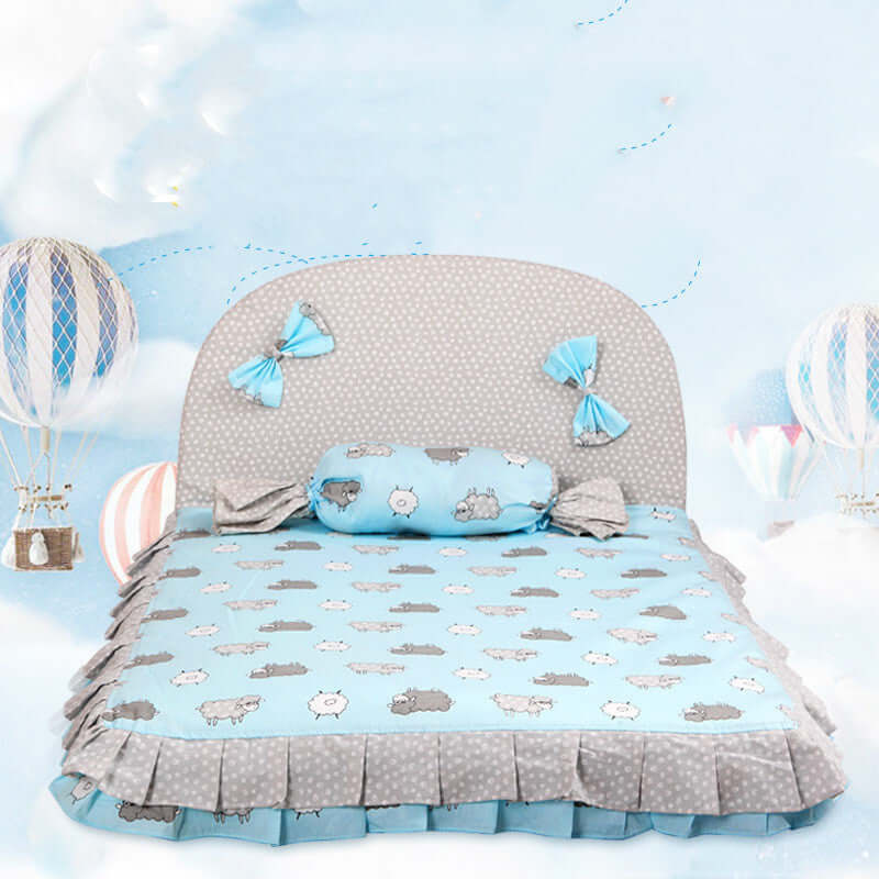 Creative square dog mat