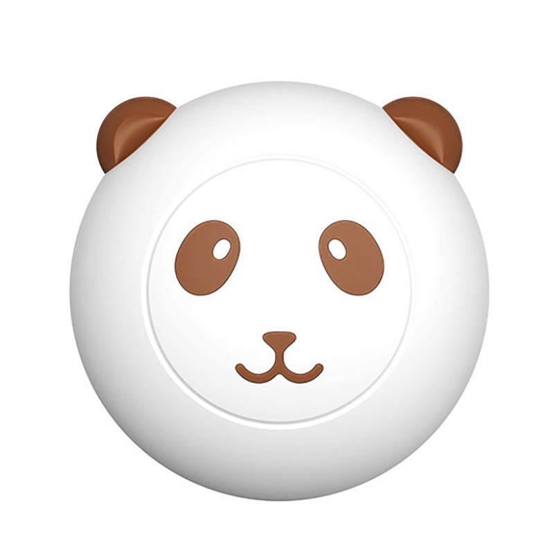 Bathroom Silicone Pet Cat And Dog Shower Soft Bristled Brush Panda Shape Pet Soft Massage Bath Brush Pet Bathing Accessories